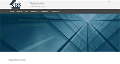 Desktop Screenshot of negotiumgroup.com.au